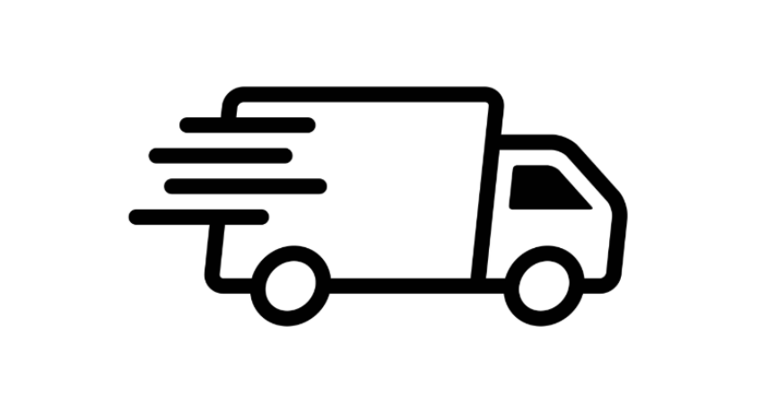 vehicle representation of mainland UK showing nationwide car parts delivery coverage.